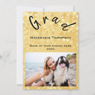 Anúncio de Foto de Graduação Contemporânea