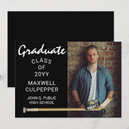 Anúncio de Foto de Graduação de Esporte do Jogador