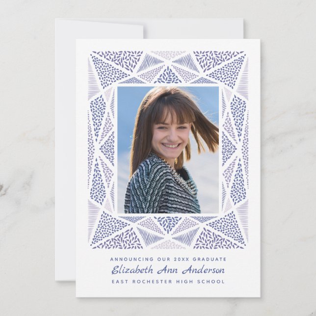 Anúncio de Foto de Graduação Esprit Ultra Violet (Frente)