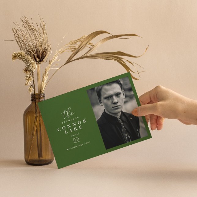 Anúncio de Foto de Graduação Horizontal Clássica (Criador carregado)