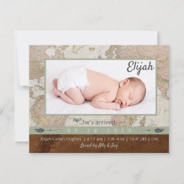 Anúncio de Foto do Bebê da Aventura