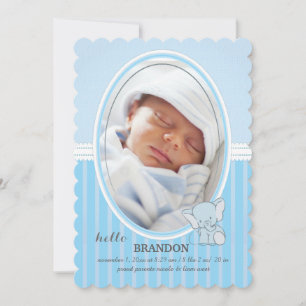 Anúncio de Foto do Elefante Azul