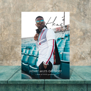 Anúncio de Foto do Formando Autografado