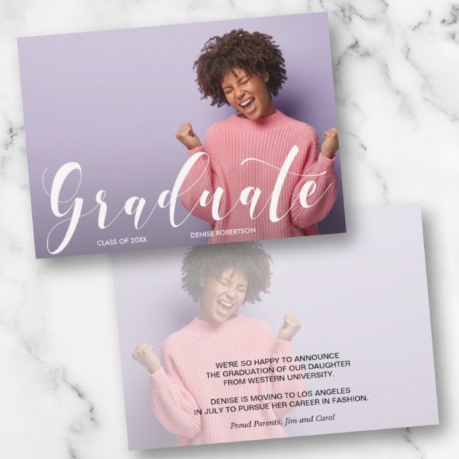 Anúncio de Foto do Formando da Faculdade (Criador carregado)