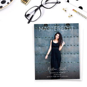 Anúncio de Foto do Formando de Ti Mastered