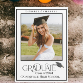 Anúncio de Foto do Formando Tipografia Moderno