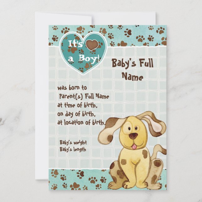 Anúncio de Foto do Melhor Amigo de Um Menino (Frente)