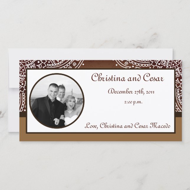 Anúncio de foto do Noivado 4x8 Profundo Br marroqu (Frente)