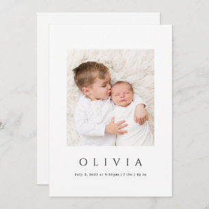 Anúncio de foto mínima do bebê