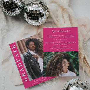 Anúncio de Foto Moderna do Formando Negrito