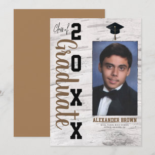 Anúncio de Foto para Graduação de Birch Branco Rus
