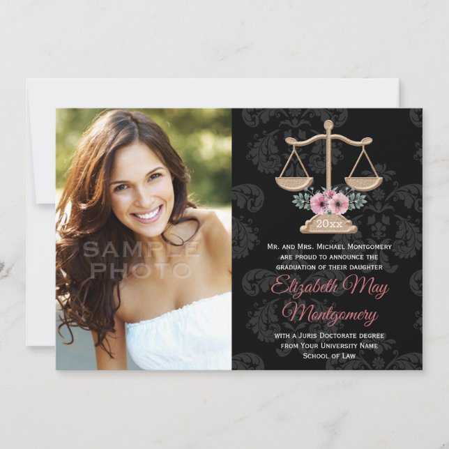 Anúncio de Foto para Graduação na Faculdade de Dir (Frente)