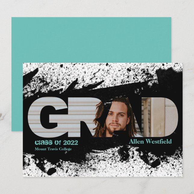 Anúncio de Fotografia de FORMANDO Preto Funky Mode (Frente/Verso)