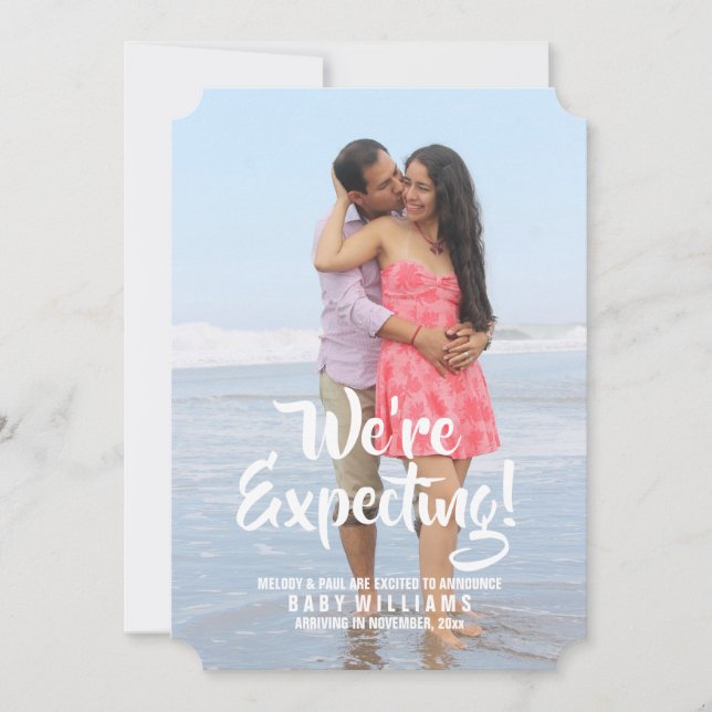 Anúncio de fotografia de gravidez (Adicionar a sua (Frente)