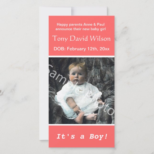 anúncio de fotografia de nascimento de bebê. adici (Frente)