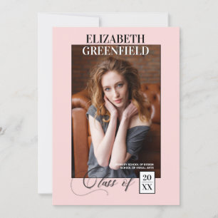 Anúncio de Fotografia Rosa Estilo da Revista Elega