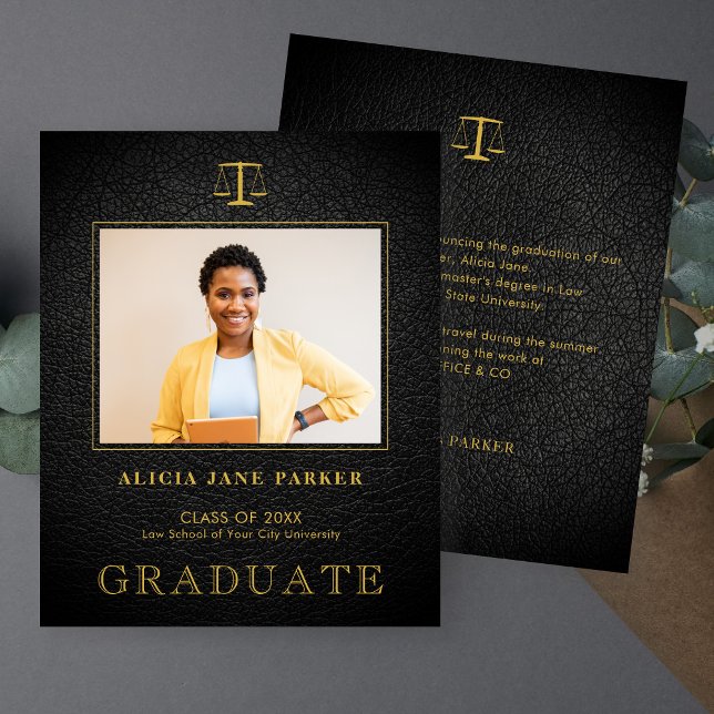 Anúncio de fotos da graduação da escola de Direito (Criador carregado)