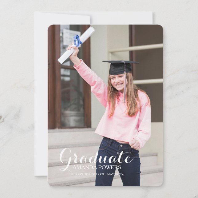 Anúncio de fotos de Formando feliz (Frente)