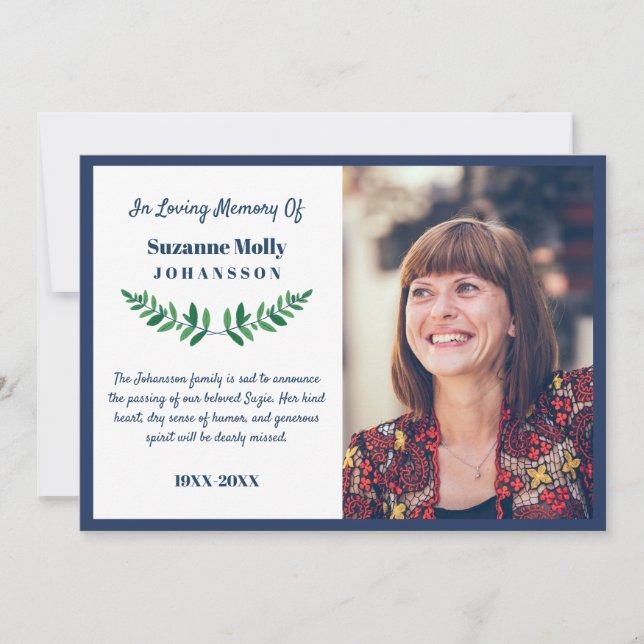 Anúncio De Fotos De Memória De Greeneração (Frente)