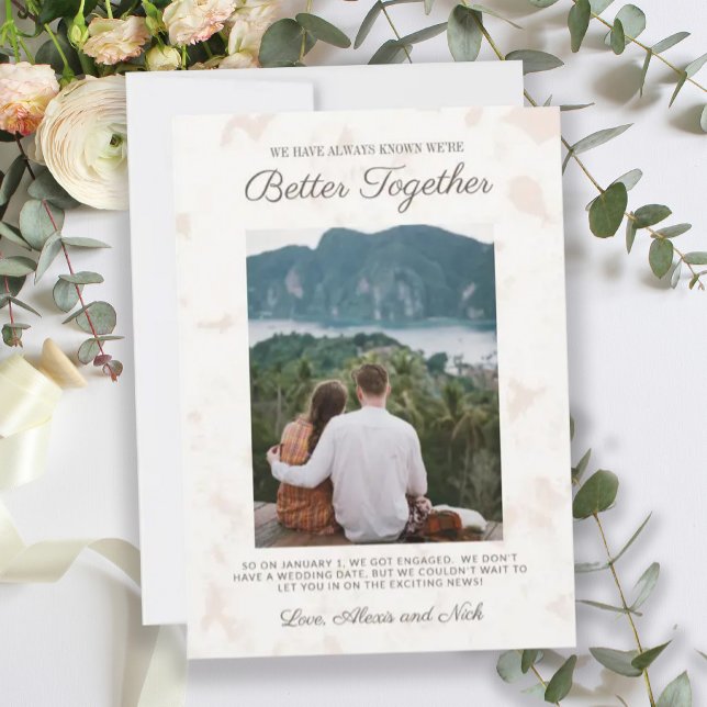 Anúncio de fotos do Noivado Melhor Junto (Criador carregado)