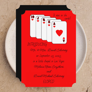 Anúncio de Fuga Romântica Royal Flush