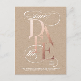 Anúncio de Golden Save the Date