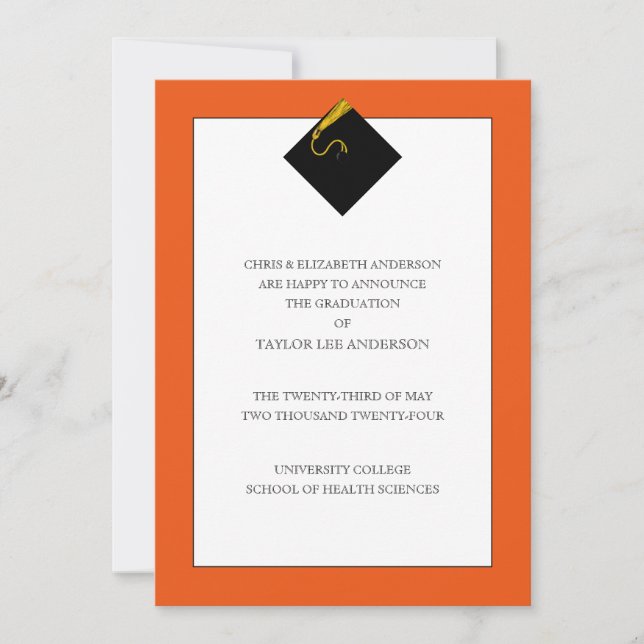 Anúncio de gradação (Frente)