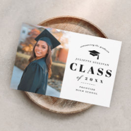 Anúncio de gradação de fotos de tipo mínimo