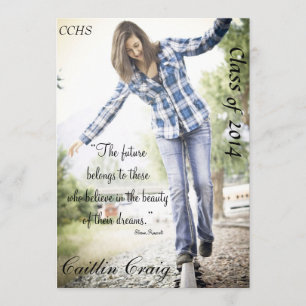 Anúncio de graduação