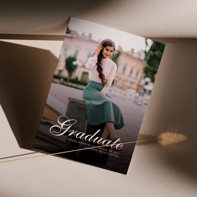 Anúncio de Graduação 2025 Modern Photo Formando (Criador carregado)