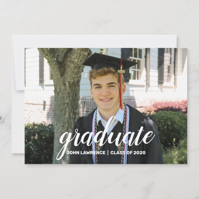 Anúncio de graduação (com envelopes) 2020 (Frente)