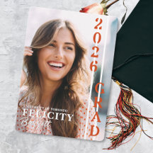 Anúncio de Graduação com Foto Moderna Turma de 202