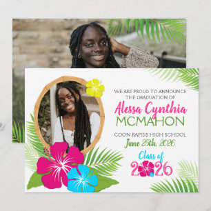 Anúncio de Graduação com Luau Havaiano 2 Fotos