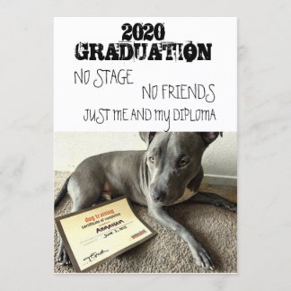 Anúncio de Graduação - Coronavírus 2020 - engraçad