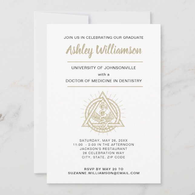 Anúncio de Graduação da Faculdade de Odontologia (Frente)