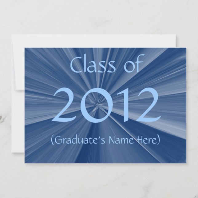 Anúncio de graduação de 2012 (Frente)
