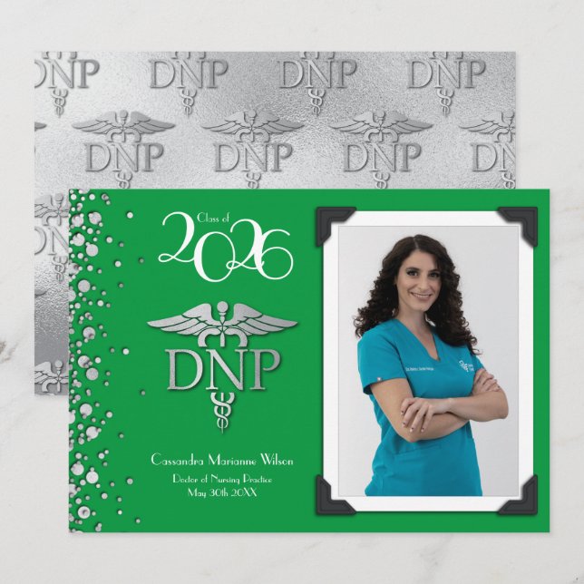 Anúncio de Graduação de Doutor em Prática de Enfer (Frente/Verso)