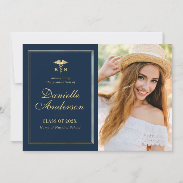 anúncio de graduação de enfermagem de quadro de ou (Frente)