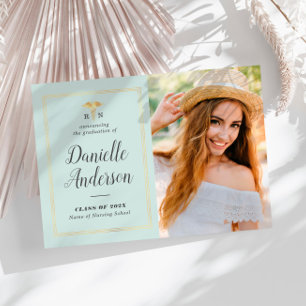 anúncio de graduação de enfermagem de quadros g