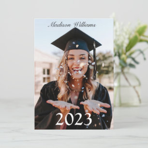 Anúncio de Graduação de Foto