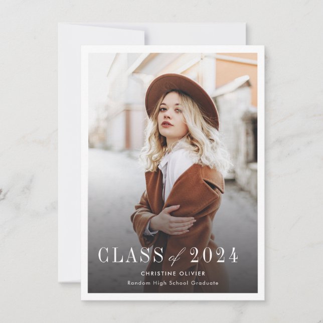 Anúncio de Graduação de Foto 2025 (Frente)