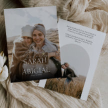 Anúncio de Graduação de Foto de Formandos Duplos