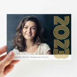 Anúncio de Graduação de Foto do Ano de Formando de