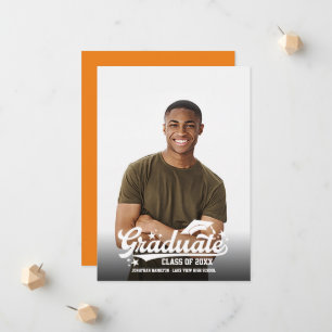 Anúncio de Graduação de Foto do Ensino Médio 