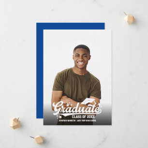 Anúncio de Graduação de Foto do Ensino Médio