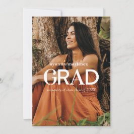 Anúncio de Graduação de Foto do FORMANDO Moderno