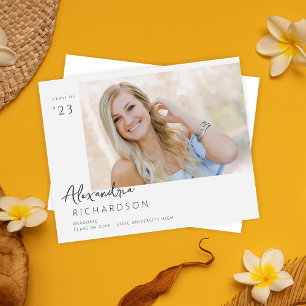 Anúncio de Graduação de Foto do Nome do Método do 