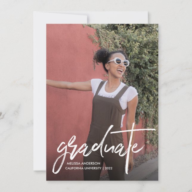 Anúncio de Graduação de Foto do Script de Tendy 2 (Frente)