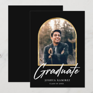 Anúncio de Graduação de Foto em Arco do ouro