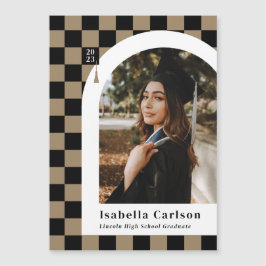 Anúncio de Graduação de Foto em Arco Verificado pe